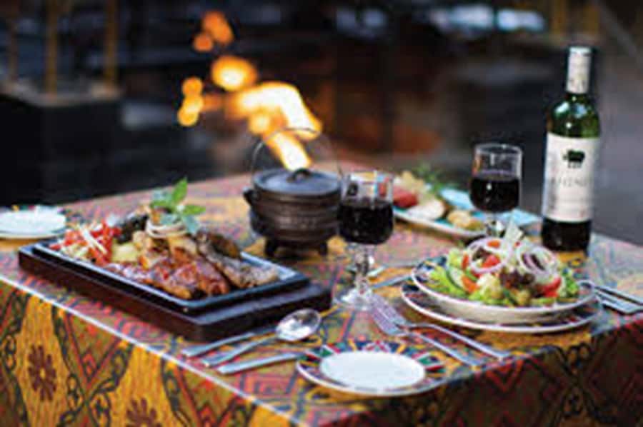 Boma Dinner & Drum Show - A four-course meal with game meats at the centre
