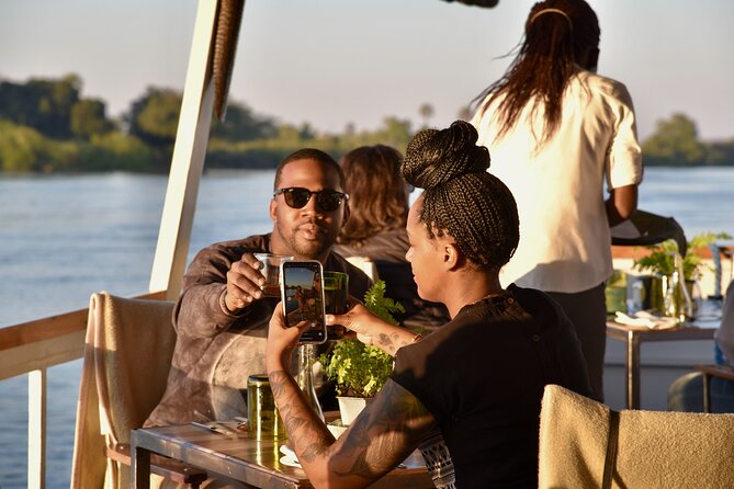 Dinner Cruise on the Zambezi River - Who will enjoy this evening most?
