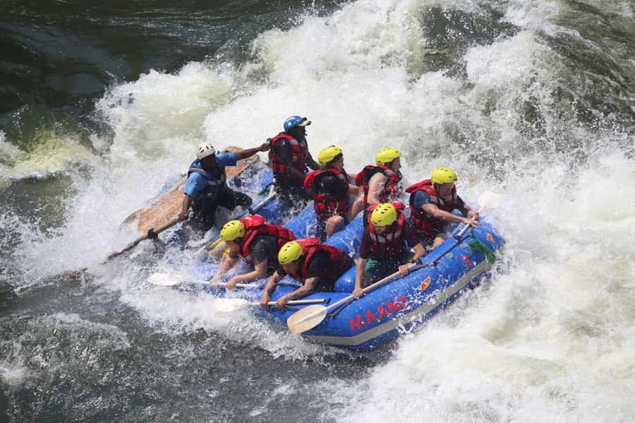 From Kasane: Full-Day White Water Rafting - The crew and the feel of the day