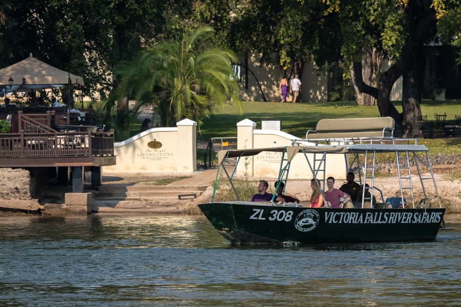 From Livingstone: Victoria Falls River Safari - The guides and the quality of the commentary