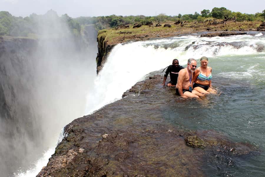 From Victoria Falls: Livingstone Island Tour & Devils Pool - Photos, phones, and the best view of the Falls