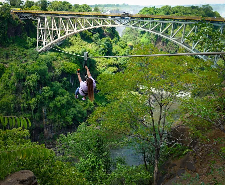 From Victoria Falls: Zip Line from the Victoria Falls Bridge - Tandem Riding and the Main Booking Question