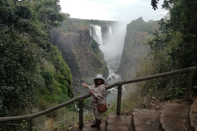 Guided Tour Of The Majestic Victoria Falls/Sunrise Tour - Arriving at the Falls from Victoria Falls Town