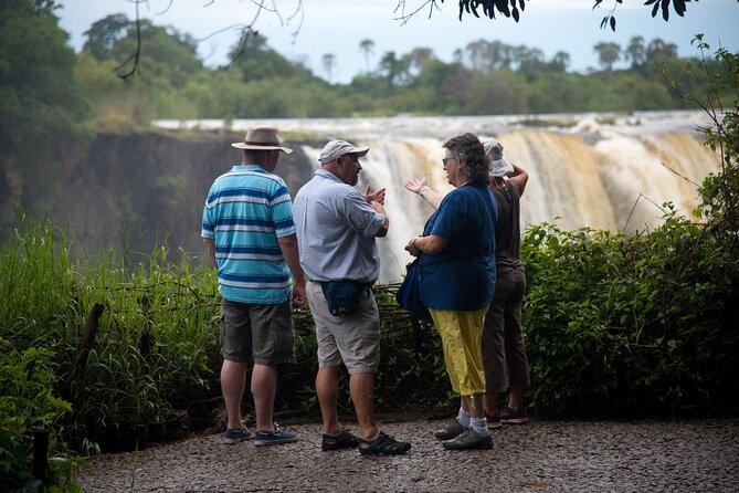 Guided Tour of Victoria Falls with Pickup - The viewpoints and the changing face of the Falls