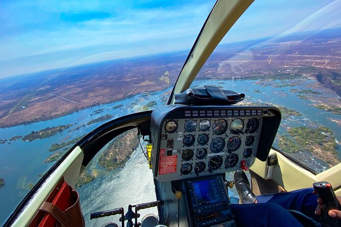Helicopter Flight Experience Over Victoria Falls - The 13-minute Flight of Angels