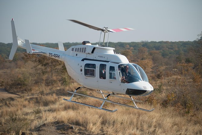 Helicopter Scenic Flight over Victoria Falls 12-13 minutes Flight - From your hotel to the Zambezi National Park helipad