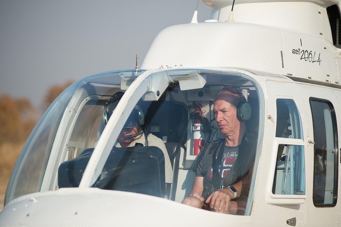 Helicopter Scenic Flight over Victoria Falls 25-27 Minutes Game - The Short Drive to the Zambezi National Park Helipad