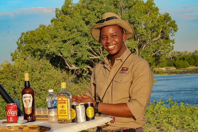 Prime Safari Game Drive with Gin Tonic and Amarula break - Searching for elephants, lions, buffalo, and leopards