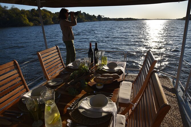 Private Lunch Cruise on the Zambezi River - Victoria Falls Mist From the Upper Zambezi