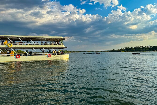 Shearwater River Song Luxury River Cruise - Starting on the Zambezi above Victoria Falls