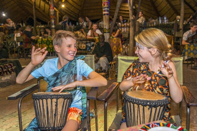 The Boma Dinner, Dance And Drum Show In Victoria Falls - The interactive drum show