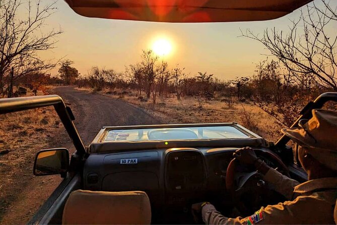 Unique Safari Game Drives in Zambezi National Park, 4 Options - Entering Zambezi National Park in an open game viewer