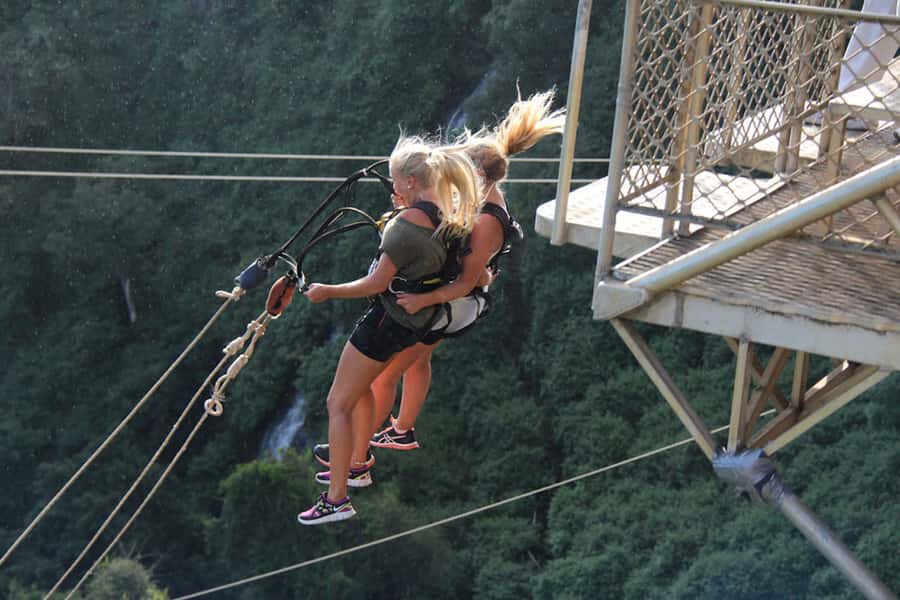 Victoria Falls: Bridge Swing - What the crew does before the jump