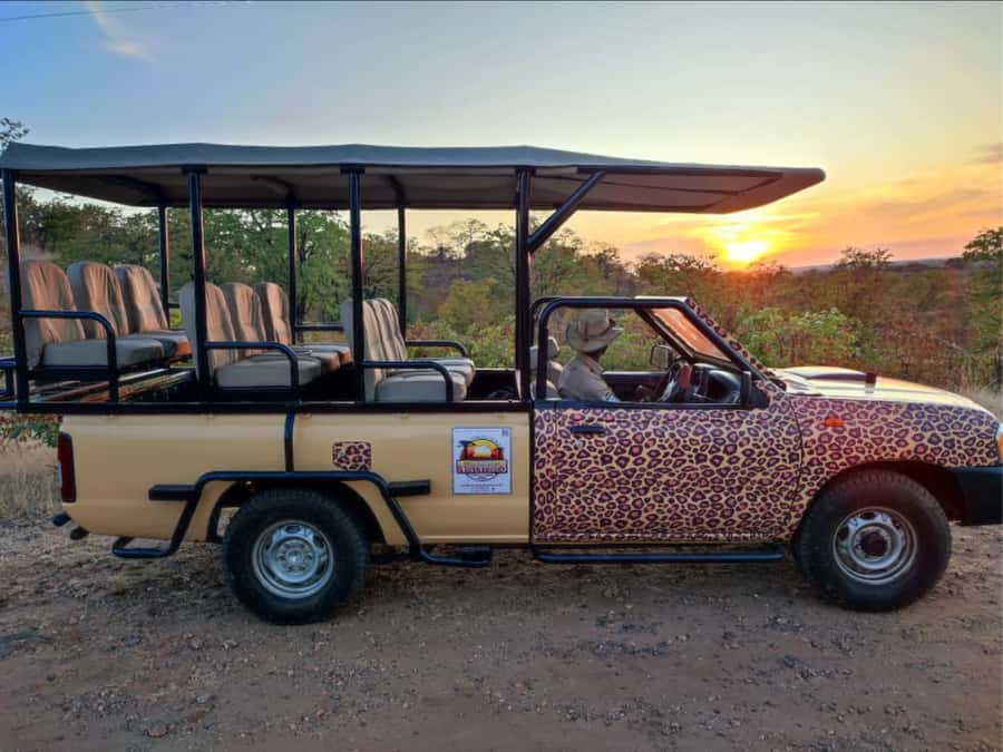 Victoria Falls: Bush Experience and Stargazing D-F-ES-GB - Searching for elephants, buffalo, kudu, and antelope