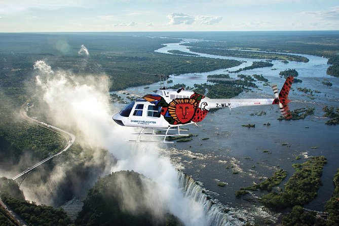 Victoria Falls Flight of the Angels Helicopter Flight - Photography from the helicopter
