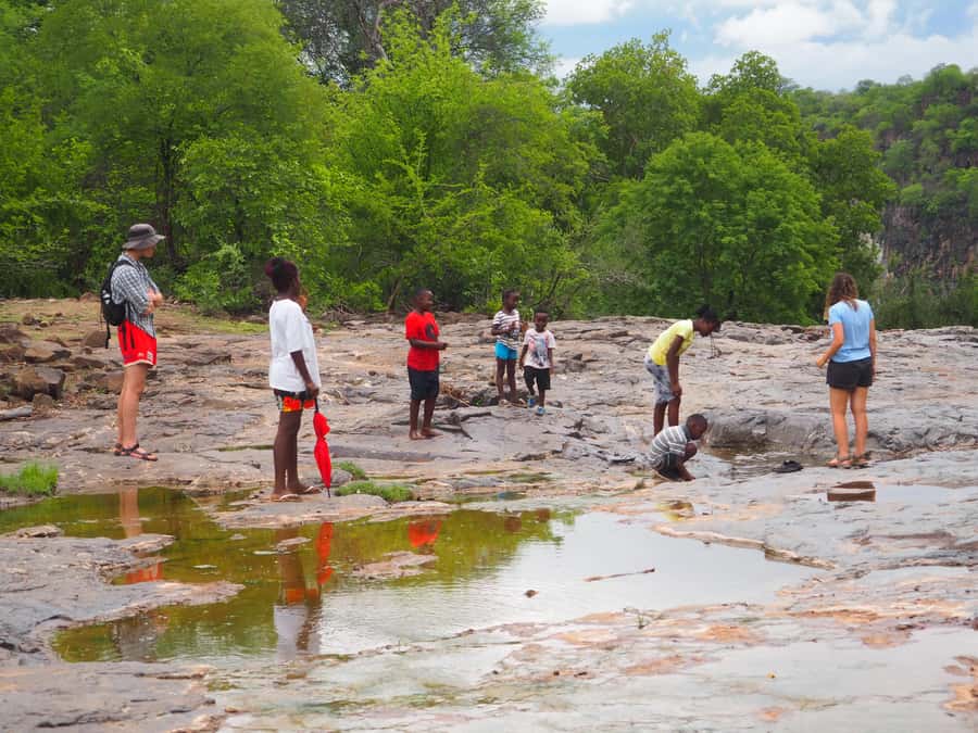 Victoria Falls Gorge Hike & Farm to Table Village Lunch - A guide who turns a hike into a local introduction