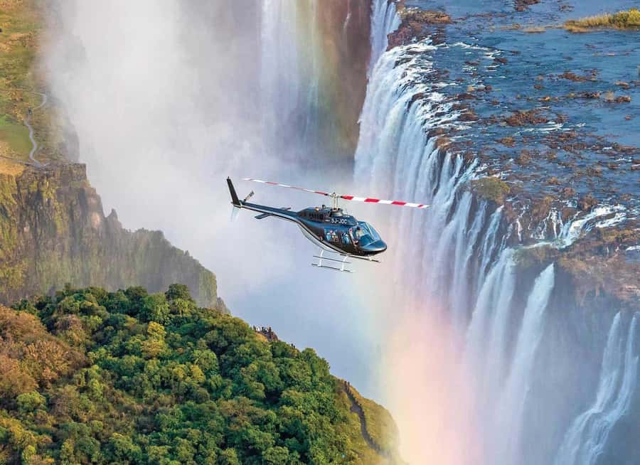 Victoria Falls: Helicopter Flight Aerial View of The Falls - Why Seeing Victoria Falls From the Air Matters