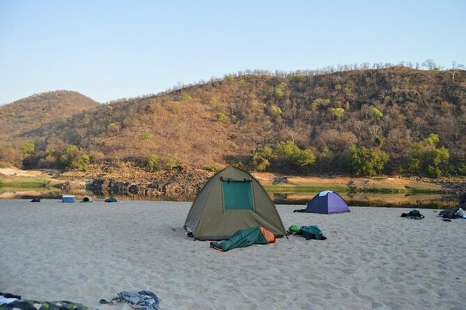 Victoria Falls Overnight Rafting, Camping, Fishing on the Zambezi - Fishing on the Zambezi’s white sands