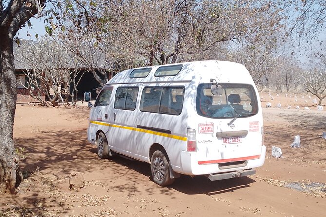 Victoria Falls Private Airport Transfers - VFA - Hand towels, water, and a traditional welcome