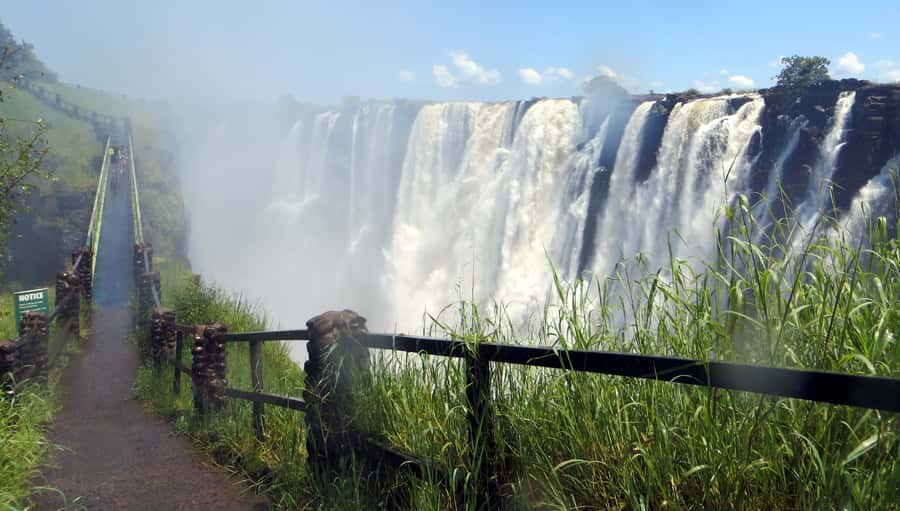 Victoria Falls: Private Guided Tour of the Falls - The main viewpoints and the power of the falls