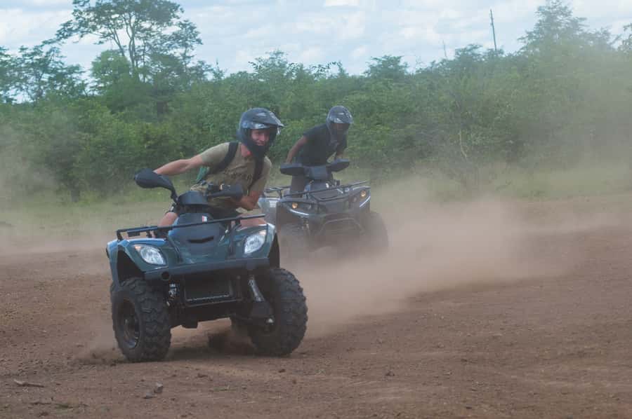 Victoria Falls Quad Bike Adventure - Starting at Victoria Falls Rainbow Hotel