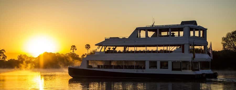 Victoria Falls Safari with Lunch and Sunset Cruise - 4:30 PM: Sunset cruise on the Zambezi River