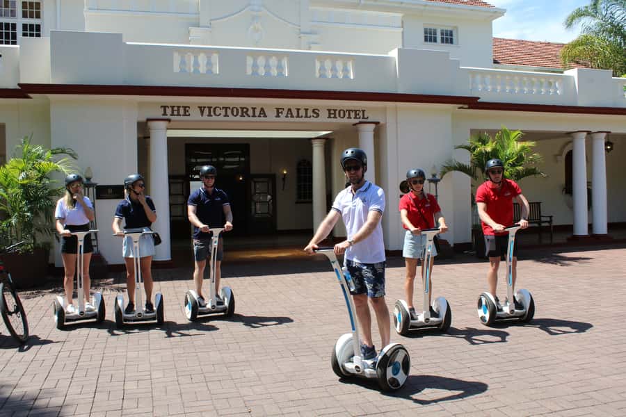 Victoria Falls Segway Tour - Starting in the town center