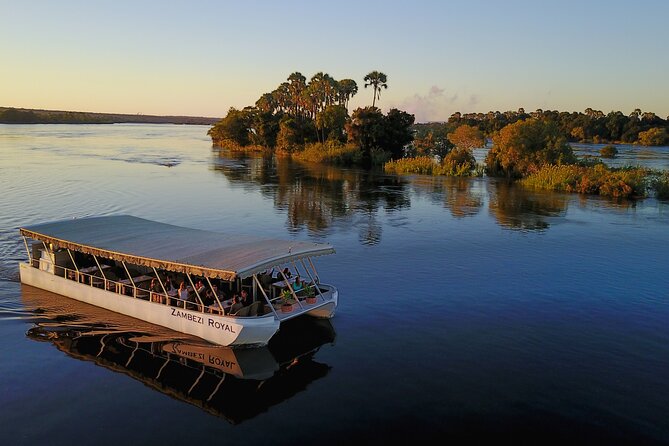 Victoria Falls Sunset Cruise - A group of up to 40 people
