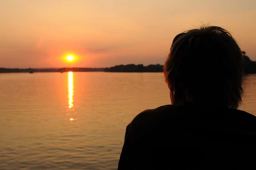 Victoria Falls: Sunset Cruise on the Zambezi River - The boat, decks, and two-hour pace