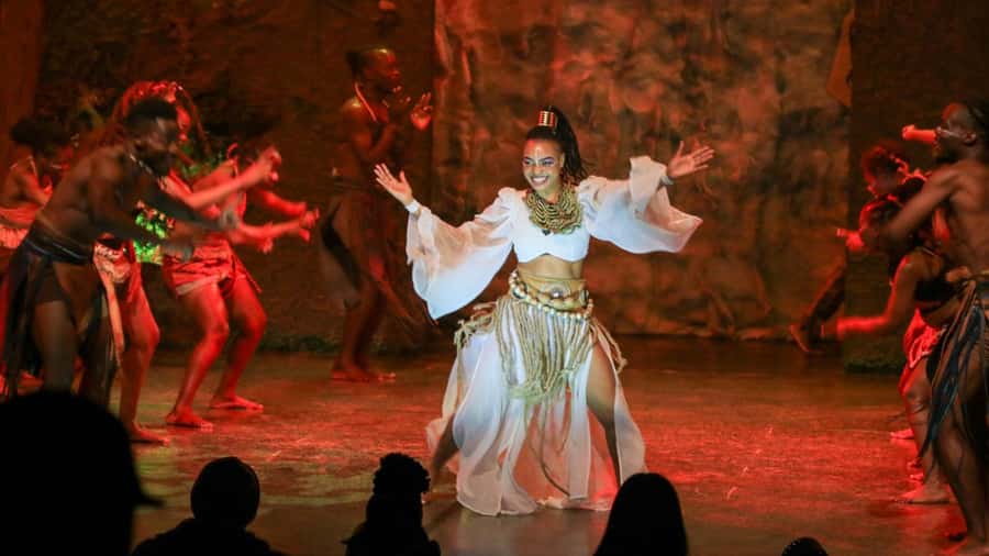 Victoria Falls:Theatre Simunye The Spirit of Africa,Zimbabwe - Music and Dance Do Most of the Emotional Work