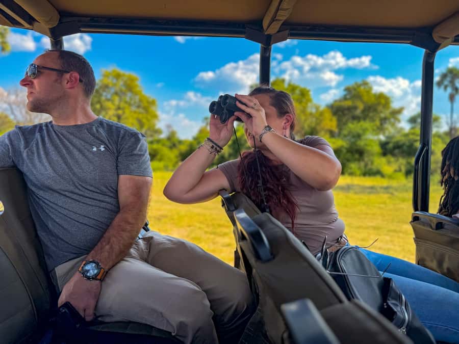 Victoria Falls: Zambezi National Park Game Drive - The main weakness: a short clock and park paperwork