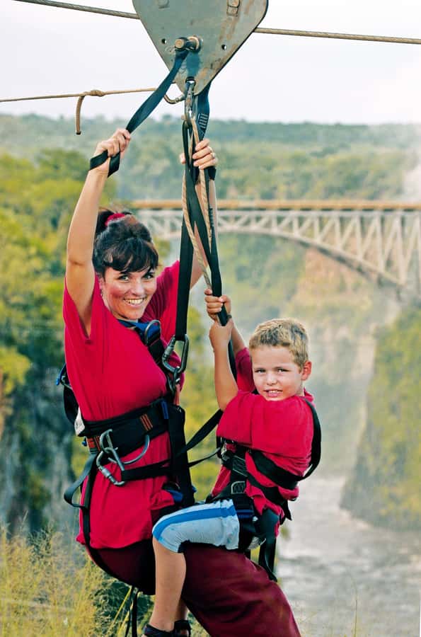 Victoria Falls: Zipline Experience with Transfers - Flying across Batoka Gorge at 106 km/h