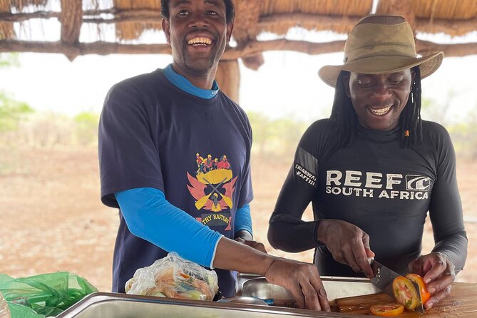 Whitewater Rafting Adventure on the Zambezi River, Victoria Falls Zimbabwe - Lunch, Snacks, and a Welcome Break