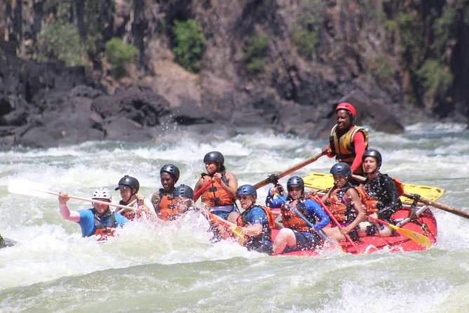Zambezi River Class IV-V White-Water Rafting from Victoria Falls - What the 14-mile rafting run feels like