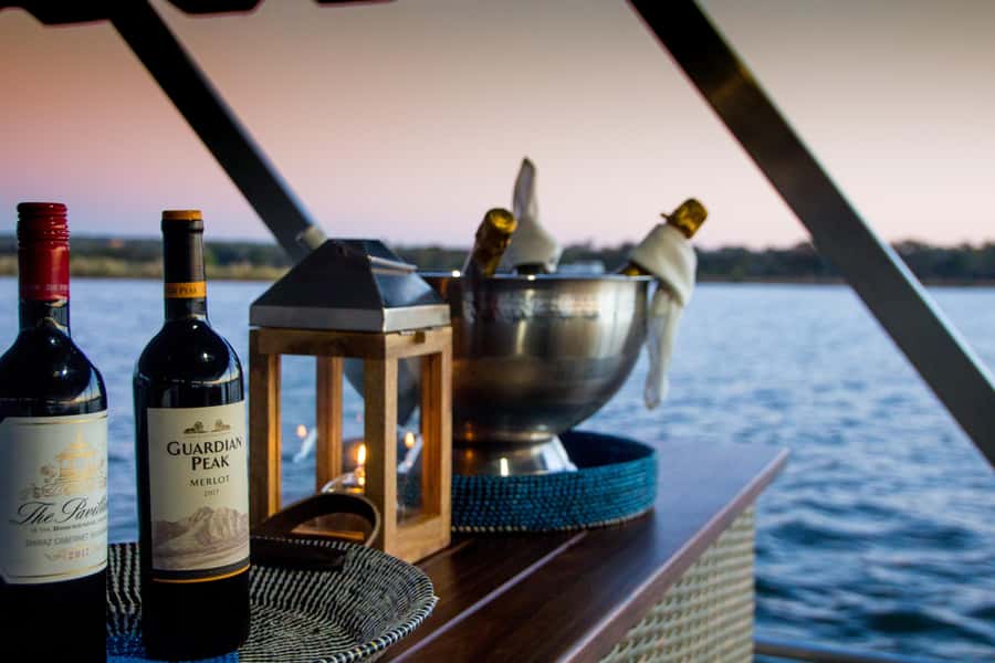 Zambezi River: Dinner Cruise - A four-course meal on the water