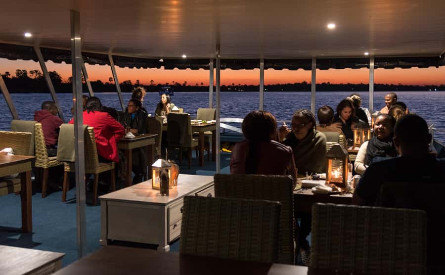 Zambezi River: Dinner Cruise - Unlimited drinks and the real value of $250