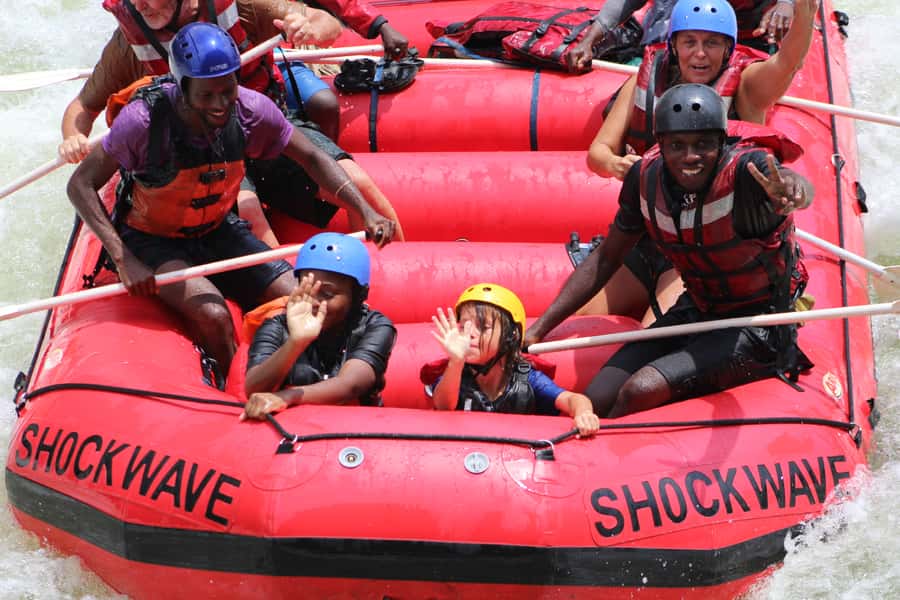Zambezi River: Kid-Friendly Whitewater Rafting - Snacks for children between the rapids