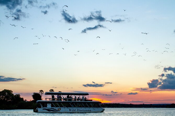 Zambezi River Sunset Cruise, from Victoria Falls, Zimbabwe - Open bar and substantial finger food