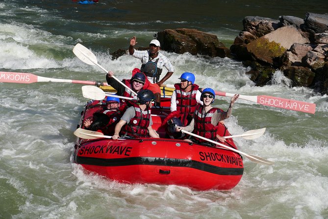 Zambezi Whitewater Rafting & Open Bar Sunset Cruise - Gear, safety practice, and the steep hike