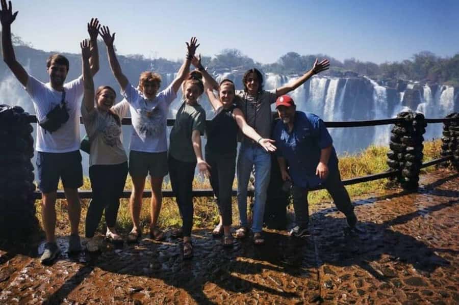 Zambia : Victoria Falls : Nature Bike Tour - Starting in Livingstone and getting ready to ride